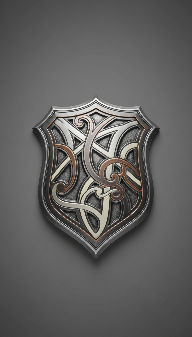 Bespoke Shield-Shaped Plaque