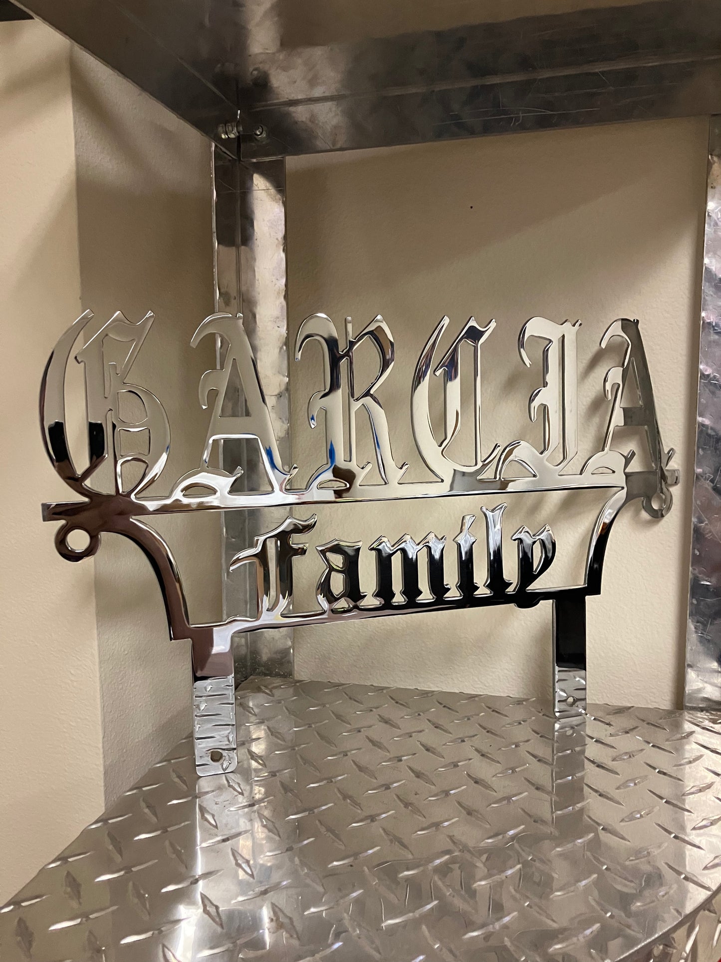10 Ga Chrome Plated Car Plaque