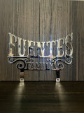 10 Ga - 9" x 16" Chrome Car Plaque