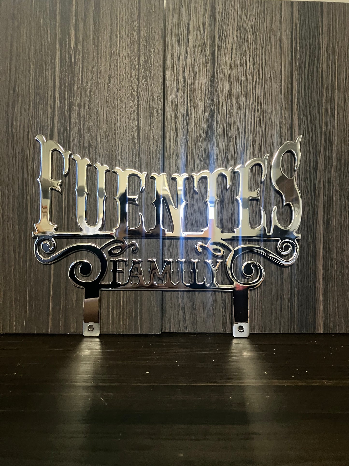 10 Ga Chrome Plated Car Plaque