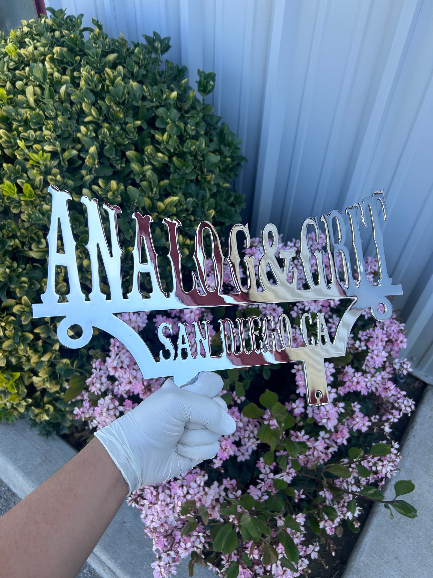 10 Ga Chrome Plated Car Plaque